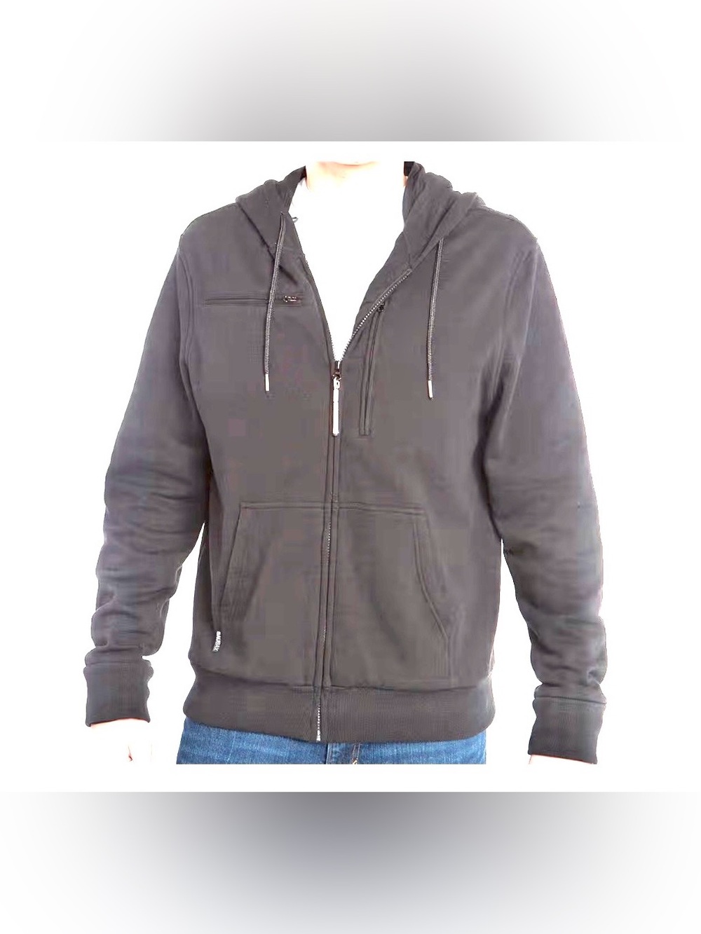 Baubax Travel Hoodie - Men’s Large  - Charcoal